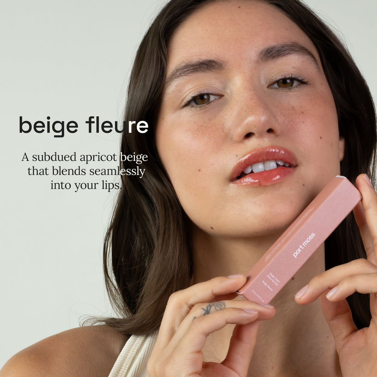 Bare Tint Dewy Lip Tint – Beige Fleure